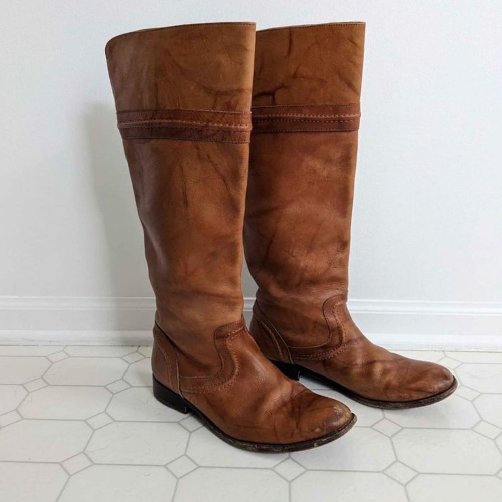 Frye Melissa Seam tall boots